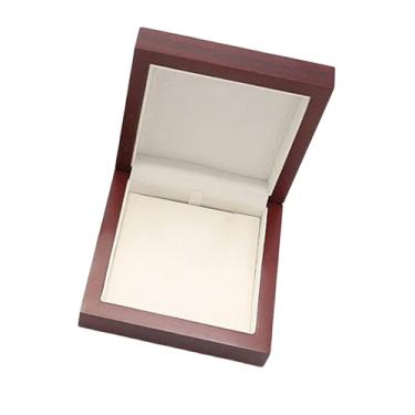 Imagem de LCSVCCXA Caixa de Joias Grande Capacidade Portátil com Enfeite de Luz LED para Relógio Mom