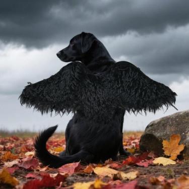 Imagem de Fantasia de animal de estimação Onmygogo Funny Faux Feather Wing para 