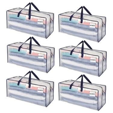 Imagem de Bolsas de mudança VENO Heavy Duty com alças de mochila, pacote com 6 u