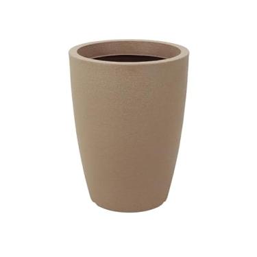 Imagem de Vaso Tramontina Thai em Polietileno Granito Areia 67 cm