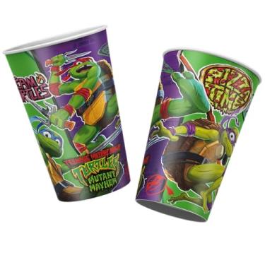 Imagem de COPO PAPEL 180 ml TARTARUGAS NINJA 08 un.