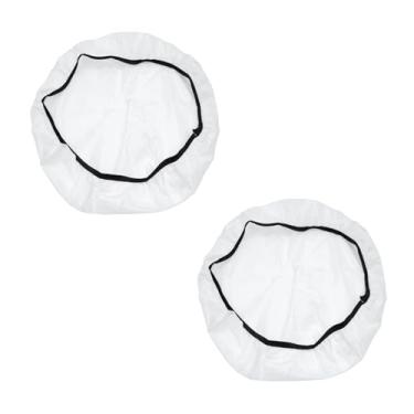 Imagem de Mewutal 2 peças 22" / 55 cm capa de lâmpada difusora branca macia de poliéster difusor de sombra luz suave tela meia capa para luz flash monolight refletor fotografia