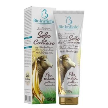 Imagem de Creme Desodorante Hidratante Perfumado Bio Instinto Sebo de Carneiro c