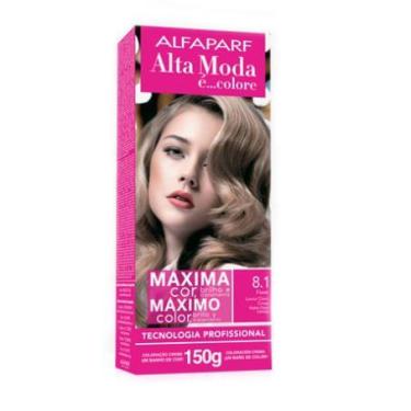 Imagem de Tintura Colore 8.1 Vison Louro Claro Cinza Alfaparf Alta Moda - Altamo