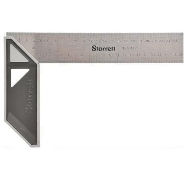 Imagem de Esquadro Para Carpinteiro Com Cabo De Alumínio 250mm - K53m-250-s - Starrett Esquadro Carpinteiro Cabo Aluminio 250mm