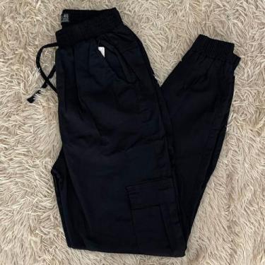 Imagem de Calça jogger preta masculina  - Supreme 