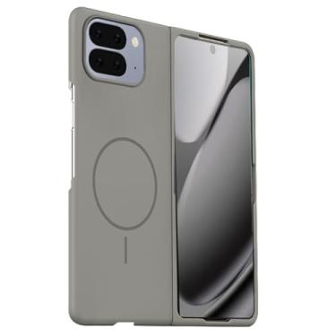 Imagem de LTLMYDAM Capa ultrafina para Google Pixel 10 Pro Fold, com sucção magnética, fosca, à prova de impressões digitais, fina, proteção contra choque, capa leve, prata, 10 Pro Fold
