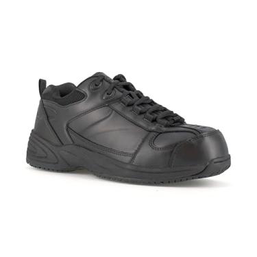 Imagem de Reebok Work RB1860 Jorie Street Sport Jogger Masculino Oxford Preto Trabalho e Segurança, Preto, 8 Wide
