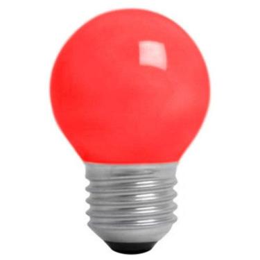 Imagem de Lâmpada Bolinha 15W Vermelha E27 Bg45 Brasfort
