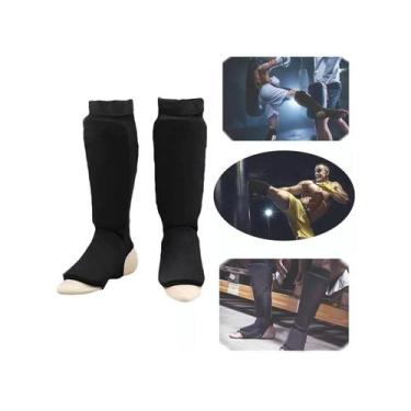 Imagem de Caneleiras Muay Thai MMA Kick Boxing Karate SSR Sport - Lightbek Offic