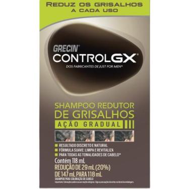Imagem de Shampoo Grecin Control GX Redutor de Grisalhos 118ml