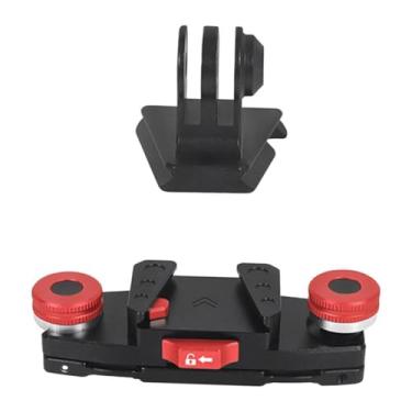 Imagem de MotiveTech Adaptador de suporte de câmera com placa de fixação de liberação rápida, braçadeira de 38 mm, suporte de monopé DSLR, acessórios de liga de alumínio, Set B