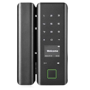 Imagem de Fechadura Digital Eletronica Porta Inteligente Smart App Celular Biometria Senha Cartao Recarregavel