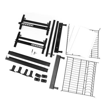 Imagem de Xcello Escorredor de pratos grande de 2 camadas, escorredor de pratos de camada dupla com bandeja de drenagem para cozinha