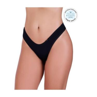 Imagem de Calcinha Fio dental preta - Miess 