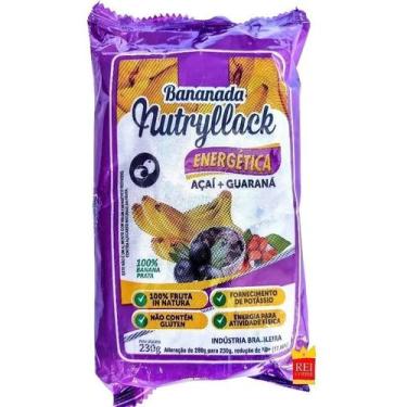 Imagem de 1 bananada energética açaí + guaraná nutryllack