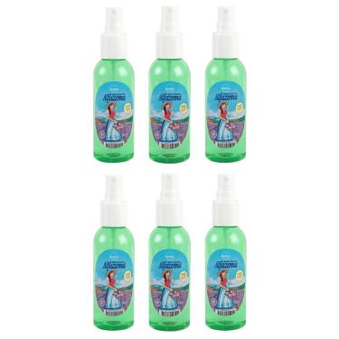 Imagem de Kit 6 Deo-Colonia Alfazema Halley Original Com Pump 120 ml