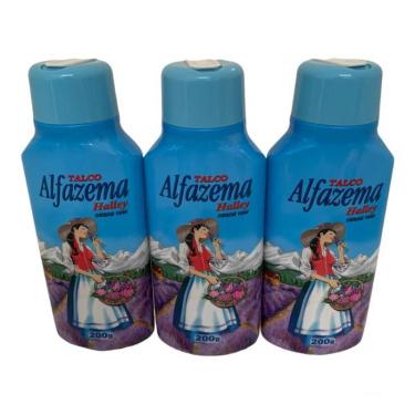 Imagem de Kit contendo 3 Talcos Alfazema Halley Original 200 gr