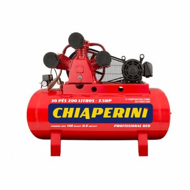 Imagem de Compressor de Ar M.Pressão Tri 7,5HP 200L Chiaperini