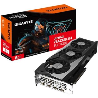 Imagem de GPU GIGABYTE AMD RADEON RX 7600 GAMING OC 8GB 128BITS GDDR6 GV-R76GAMING OC-8GD