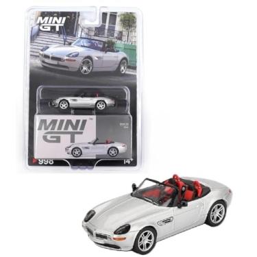 Imagem de 1:64 Diecast Model Car Compatible with BMW Z8 Silver Limited Edition by Mini GT MGT00998