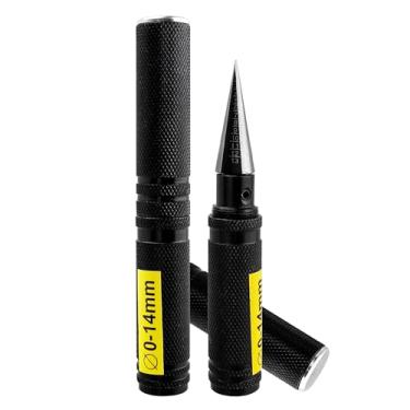 Imagem de Yakamoz Pacote com 2 alargadores de corpo RC de 0 a 14 mm com manga - Escala precisa expansível, furador, furador, furador, ferramenta para carro, barco, helicóptero, modelo, carroceria