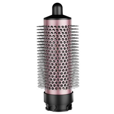 Imagem de Chivixe Acessório de escova redonda para acessórios Shark FlexStyle, escova oval normal redonda para dar volume, para cabelos lisos, ondulados, cacheados e crespos, preto