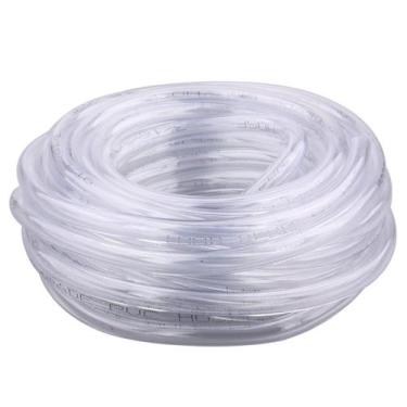 Imagem de Tubo de PVC de vinil DERPIPE Clear 3/16" ID x 5/16" OD 25 pés