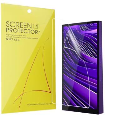 Imagem de Lamshaw Protetor de tela compatível com HiBy R6 Pro II, [pacote com 6] Película transparente TPU de cobertura total compatível com HiBy R6 Pro II 5,9 polegadas MP3 Player (pacote com 6)