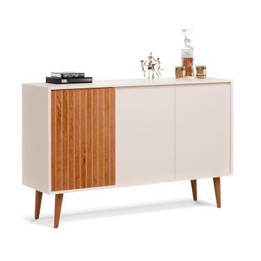 Imagem de Buffet Aparador Sala De Estar E Jantar Star Off White - Moveisaqui