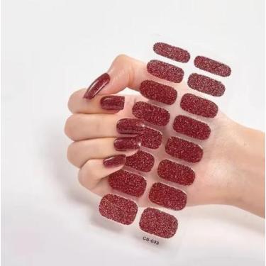 Imagem de Adesivo Gel Para Unhas Esmalte Autocolante Nail Art Luz Uv - Katheon, 