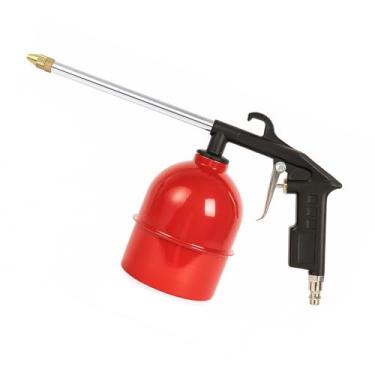 Imagem de Pistola pneumática de limpeza de motor com garrafa de irrigação, kit de pulverizador de ar de alta pressão com bocal de latão, ferramenta desengordurante de limpeza de veículos para compartimento de