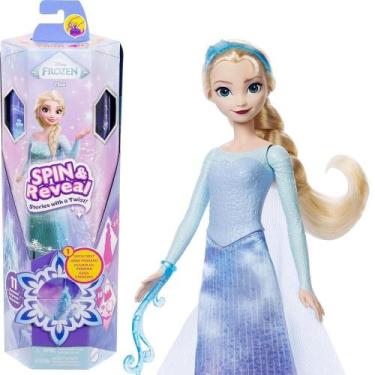 Imagem de Disney Frozen Spin And Reveal Elsa - Mattel Jbg59, Disney Frozen