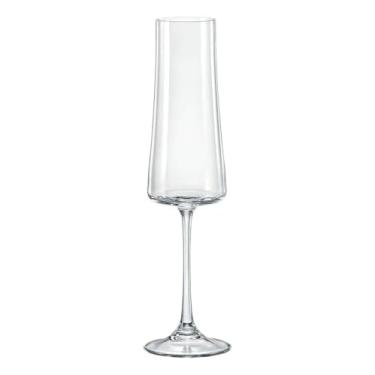 Imagem de Artevino, Kit com 6 Taças para Espumante Vinho Coquetel Champagne em Cristal Bohemia Sommelier (210ml, Espumante)