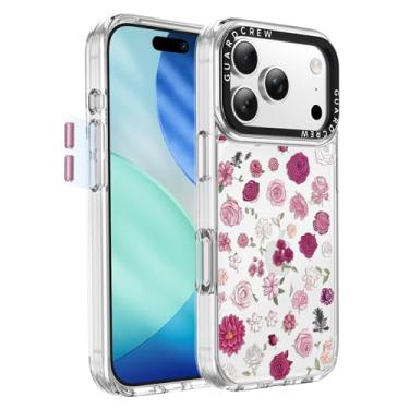 Imagem de GuardCrew Capa para iPhone 17 Pro, [proteção contra quedas de grau militar de 3,5 m à prova de colisão] [antiamarelamento e anti-descasca] Capa protetora de TPU fina e transparente à prova de choque