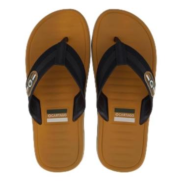 Imagem de Chinelo Cartago Paris II Marrom e Preto 39