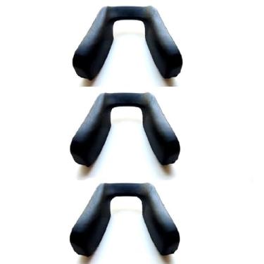 Imagem de 3 conjuntos de almofadas de nariz de substituição compatíveis com galáxia preta para óculos de sol Oakley Sutro OO9406 Sutro Asian Fit Sutro Lite Sutro S Model