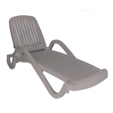 Imagem de Espreguiçadeira Tramontina Copacabana Em Polipropileno Camurça