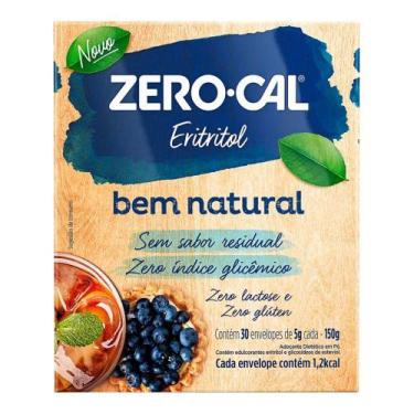Imagem de Adoçante em Pó Eritritol Zero Cal 30 sachês 5g