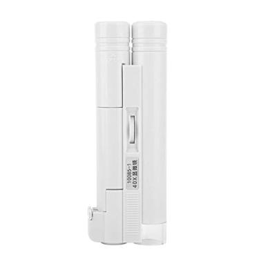 Imagem de SPYMINNPOO Microscópio de Bolso Lupa Com Zoom de 40X Com Luz LED Universal para Telefones Celulares Design Portátil Revestimento de Alta Definição Imagens Nítidas para Amadores de Ciências Ao Ar Livre