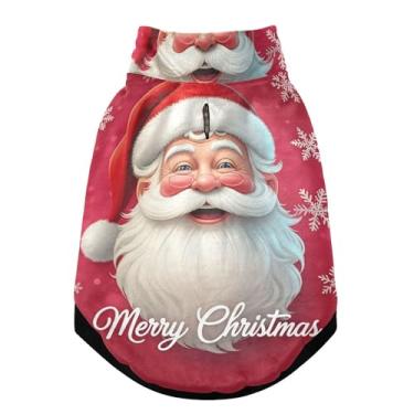 Imagem de SEHANY Casaco de Natal para cães pequenos, super quente à prova de vento, jaqueta de inverno macia e aconchegante para animais de estimação para clima frio na neve com coleira para animais de