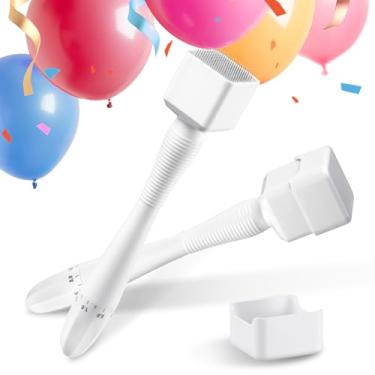 Imagem de OUTXE Ferramenta de estourar balões com 100 pinos – Balões Popper fáceis, sem pontos com pino oculto giratório | Ferramenta reutilizável e compacta para casamento/aniversário/ou quaisquer festas e