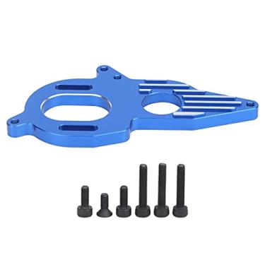 Imagem de Ainoli liga de alumínio do motor dissipador de calor montagem do dissipador de calor do motor para arrma 4x4 granito mega 1/10 carro (Azul)