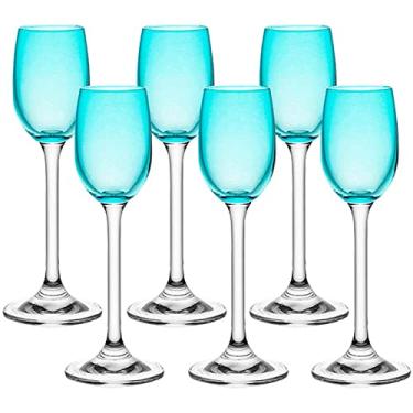 Imagem de TACA LICOR 65ML AZC JG 6PC