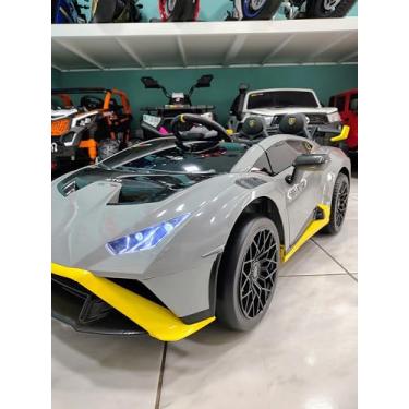 Imagem de Carro Elétrico Infantil, 24V, Cinza