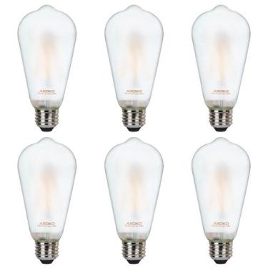 Imagem de Lâmpadas ASOKO ST64 Frosted Edison Vintage 6W LED 2700K