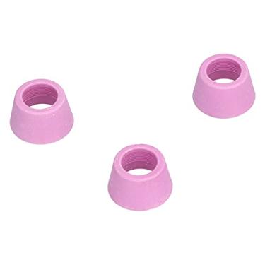 Imagem de Garosa 20 Peças de Cortador de Plasma de Bico de Porcelana AG-60, Capa Protetora de Cerâmica para Tocha de Corte de Plasma, Compatível Com CUT-60 LGK-60 SG-55 WSD-60, Diâmetro Externo de 23 Mm para