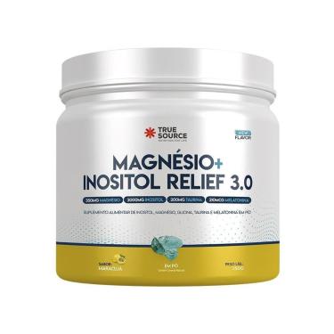 Imagem de Magnésio + Inositol Relief 3.0 Maracujá - True Source 350g-Unissex