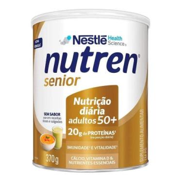 Imagem de Nutren Senior Sem Sabor 370g, Nestlé, Sem Sabor