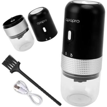 Imagem de Moedor de Café Portátil com Ajuste de Moagem e Bateria Recarregável